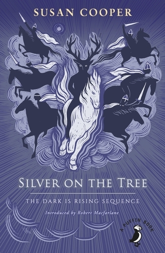 Book cover of Silver on the Tree by Susan Cooper