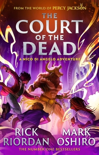 Book cover of #2 - From the World of Percy Jackson: The Court of the Dead (The Nico Di Angelo Adventures) by Rick Riordan, Mark Oshiro
