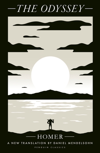 Book cover of The Odyssey by Homer