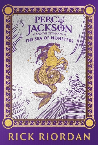 Book cover of #2 - Percy Jackson and the Olympians: The Sea of Monsters (Deluxe Collector's Edition) by Rick Riordan