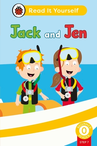Book cover of Jack and Jen (Phonics Step 7): Read It Yourself - Level 0 Beginner Reader by Ladybird