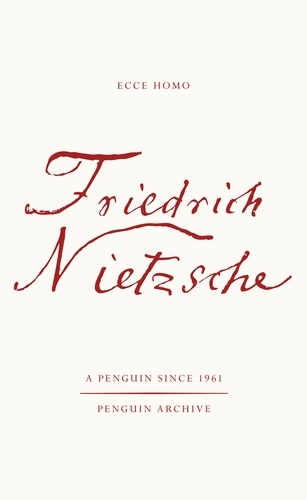 Book cover of Ecce Homo by Friedrich Nietzsche