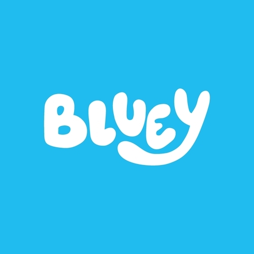 Book cover of Bluey: A Magic Finger Painting Book by Bluey