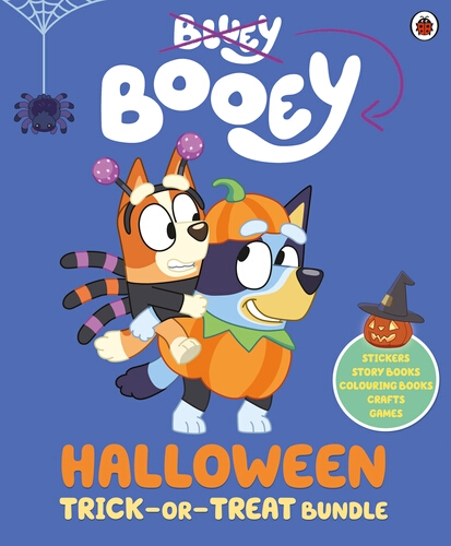 Book cover of Bluey: Halloween Trick or Treat Calendar by Bluey