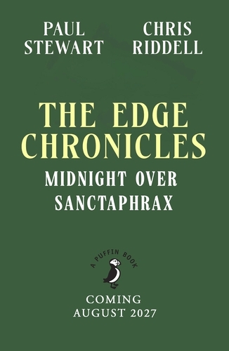 Book cover of The Edge Chronicles: Midnight Over Sanctaphrax by Paul Stewart, Chris Riddell