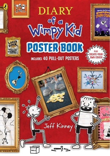 Book cover of Diary of a Wimpy Kid Poster Book (Includes 40 Pull-Out Posters) by Jeff Kinney