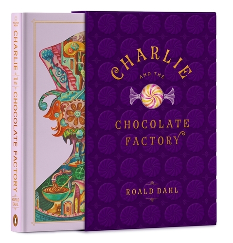 Book cover of Charlie and the Chocolate Factory by Roald Dahl