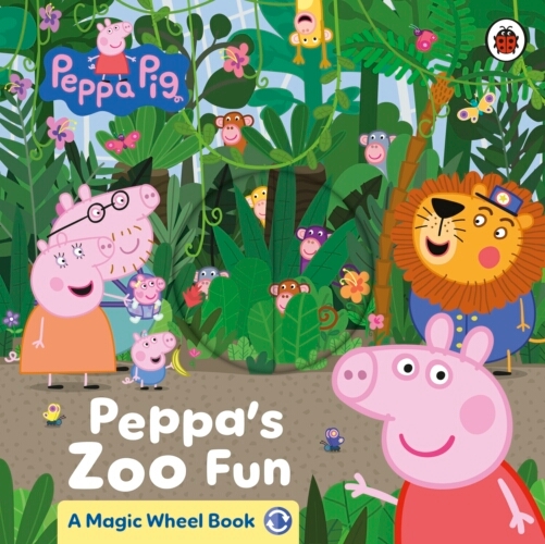 Book cover of Peppa Pig: Peppa’s Zoo Fun by Peppa Pig