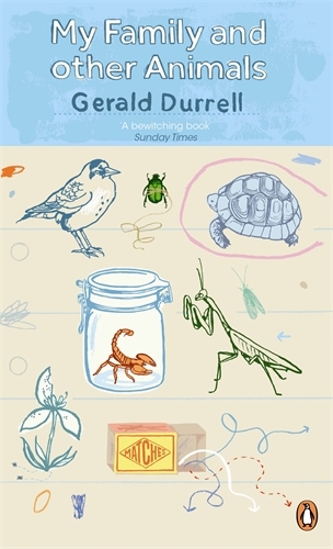 Book cover of #5 - My Family and Other Animals by Gerald Durrell