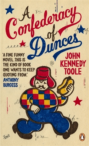 Book cover of #15 - A Confederacy of Dunces by John Kennedy Toole