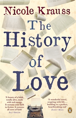 Book cover of The History of Love by Nicole Krauss