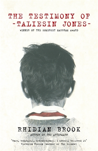 Book cover of The Testimony of Taliesin Jones by Rhidian Brook