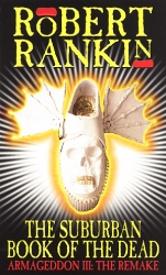 Book cover of The Suburban Book Of The Dead by Robert Rankin