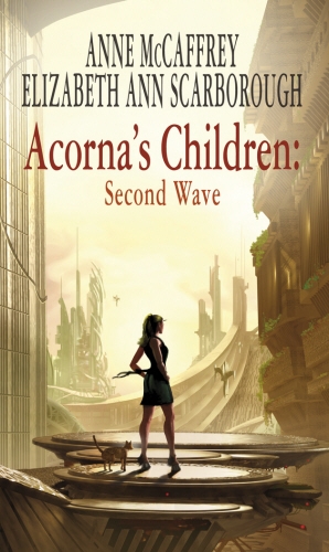 Book cover of #9 - Acorna's Children: Second Wave by Anne McCaffrey, Elizabeth Ann Scarborough