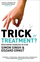 Book cover of Trick or Treatment? by Dr. Simon Singh, Professor Edzard Ernst