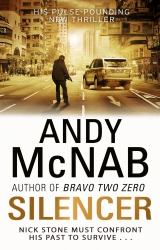 Book cover of Silencer by Andy McNab