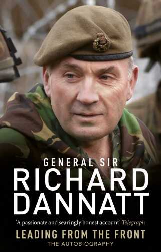 Book cover of Leading from the Front by General Sir Richard Dannatt
