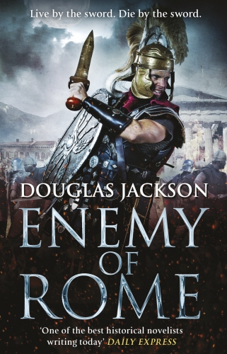 Book cover of Enemy of Rome by Douglas Jackson