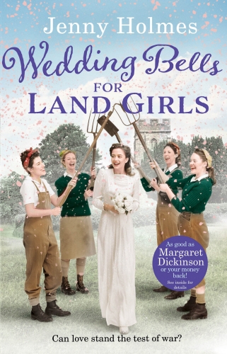 Book cover of #2 - Wedding Bells for Land Girls by Jenny Holmes