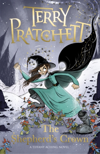 Book cover of The Shepherd's Crown by Terry Pratchett