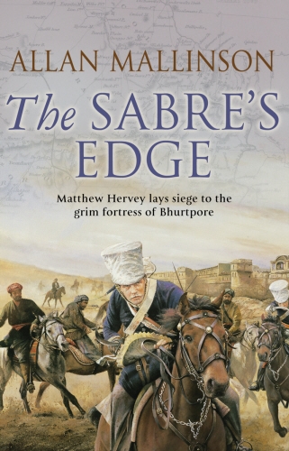 Book cover of The Sabre's Edge by Allan Mallinson
