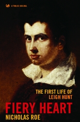 Book cover of Fiery Heart by Nicholas Roe