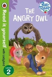 Book cover of Peter Rabbit: The Angry Owl - Read it yourself with Ladybird by Ladybird, Beatrix Potter