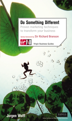 Book cover of Do Something Different by Jurgen Wolff