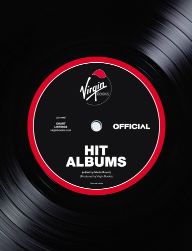 Book cover of The Virgin Book of British Hit Albums by Martin Roach