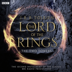 Book cover of The Lord Of The Rings: The Two Towers by J.R.R. Tolkien