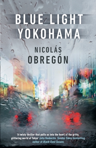 Book cover of Blue Light Yokohama by Nicolás Obregón