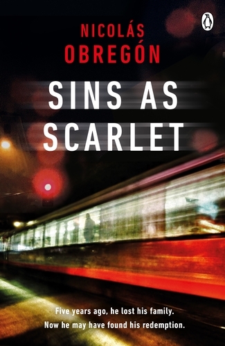 Book cover of Sins As Scarlet by Nicolás Obregón