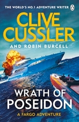 Book cover of Wrath of Poseidon by Clive Cussler, Robin Burcell