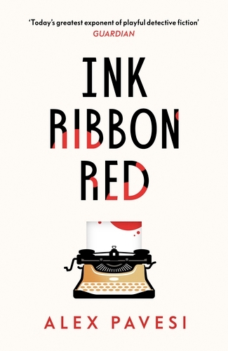 Book cover of Ink Ribbon Red by Alex Pavesi