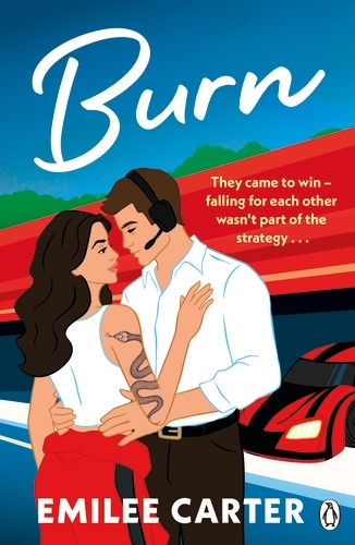 Book cover of Burn by Emilee Carter