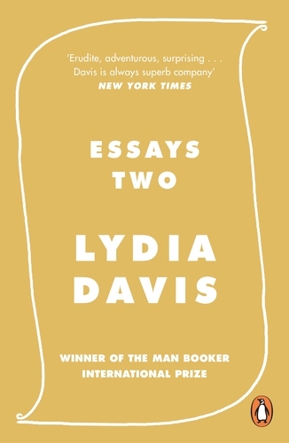 Book cover of Essays Two by Lydia Davis