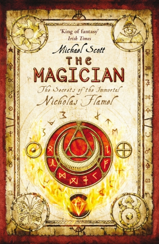 Book cover of The Magician by Michael Scott