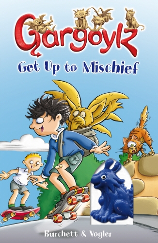 Book cover of Gargoylz Get Up to Mischief by Jan Burchett, Sara Vogler