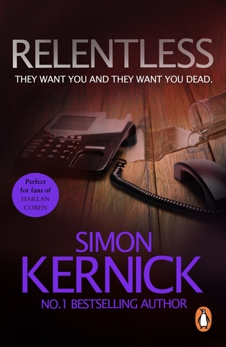 Book cover of Relentless by Simon Kernick
