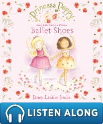 Book cover of Princess Poppy: Ballet Shoes by Janey Louise Jones