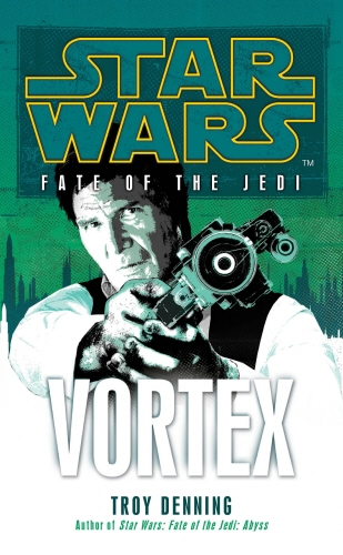 Book cover of Star Wars: Fate of the Jedi - Vortex by Troy Denning