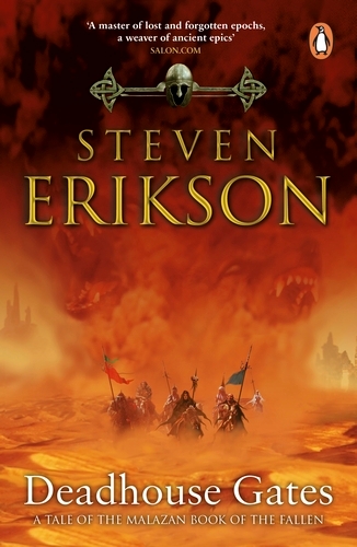 Book cover of Deadhouse Gates by Steven Erikson