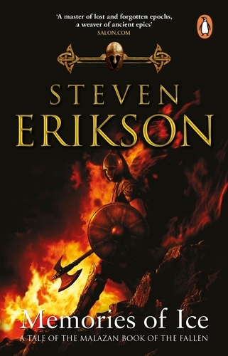 Book cover of #3 - Memories of Ice by Steven Erikson