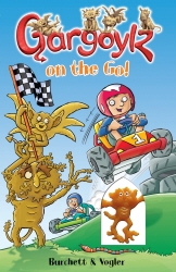 Book cover of Gargoylz on the Go! by Jan Burchett, Sara Vogler
