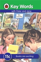 Book cover of Key Words: 11c Books are exciting by Ladybird, William Murray
