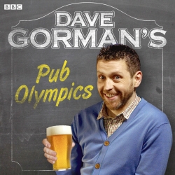 Book cover of Dave Gorman's Pub Olympics by Dave Gorman, Dave Scott