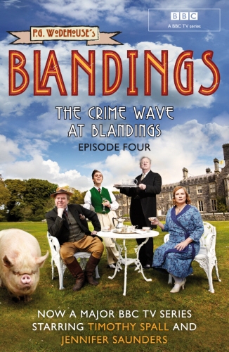 Book cover of #4 - Blandings: The Crime Wave at Blandings by P.G. Wodehouse