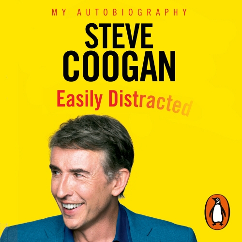 Book cover of Easily Distracted by Steve Coogan