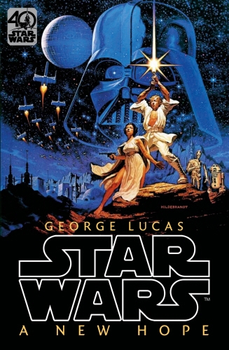Book cover of #8 - Star Wars: Episode IV: A New Hope by George Lucas