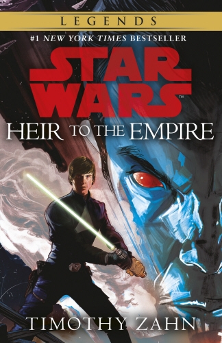 Book cover of Star Wars: Heir to the Empire by Timothy Zahn